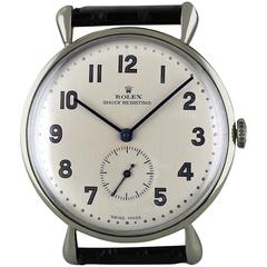 Rolex Stainless Steel Precision Shock Resisting Wristwatch, circa 1946 2