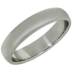 Tiffany & Co. Classic Platinum Wedding Band Ring 11
