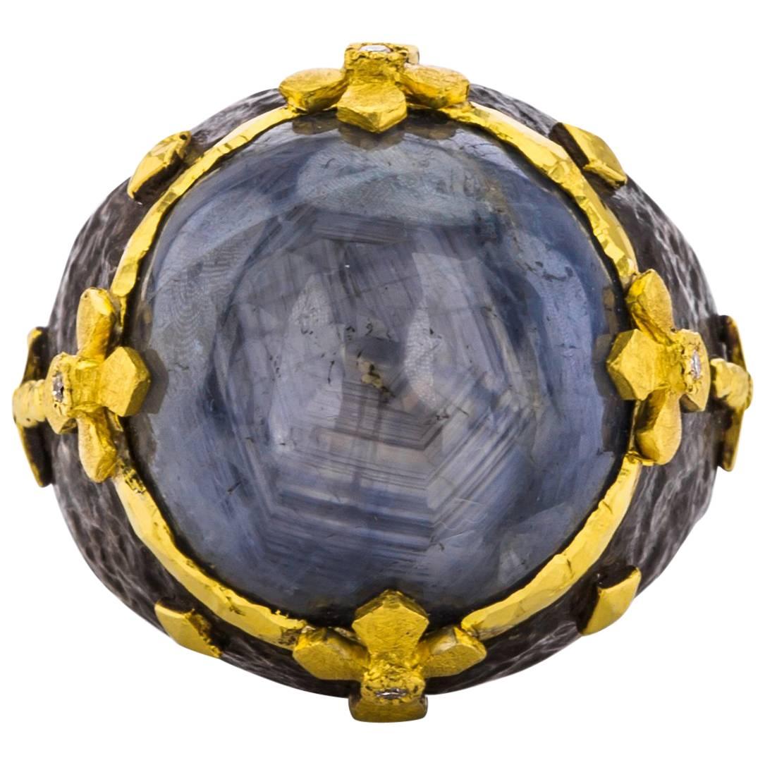 Victor Velyan Star Sapphire Ring