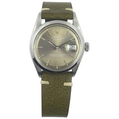 Vintage Rolex Stainless Steel Oyster Perpetual Datejust Wristwatch, circa 1960s