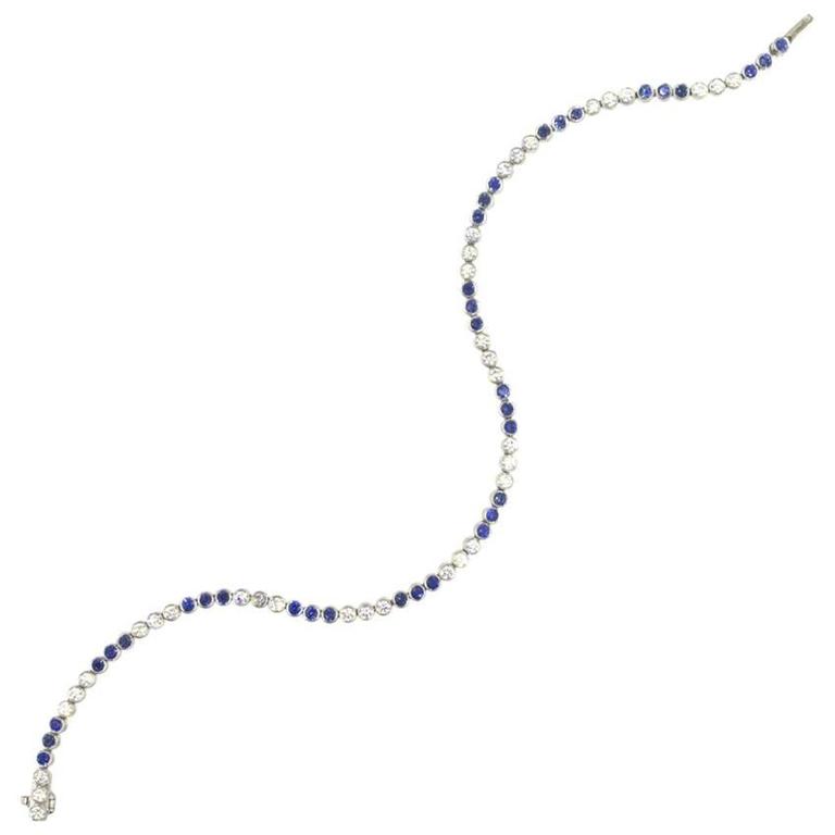 Tiffany and Co. Jazz Diamond Sapphire 