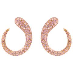 Faraone Mennella Gocce Earrings with Rose Sapphires