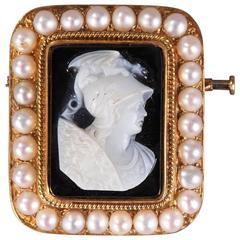 Cameo on Agate Featuring Perseus, 19th Century