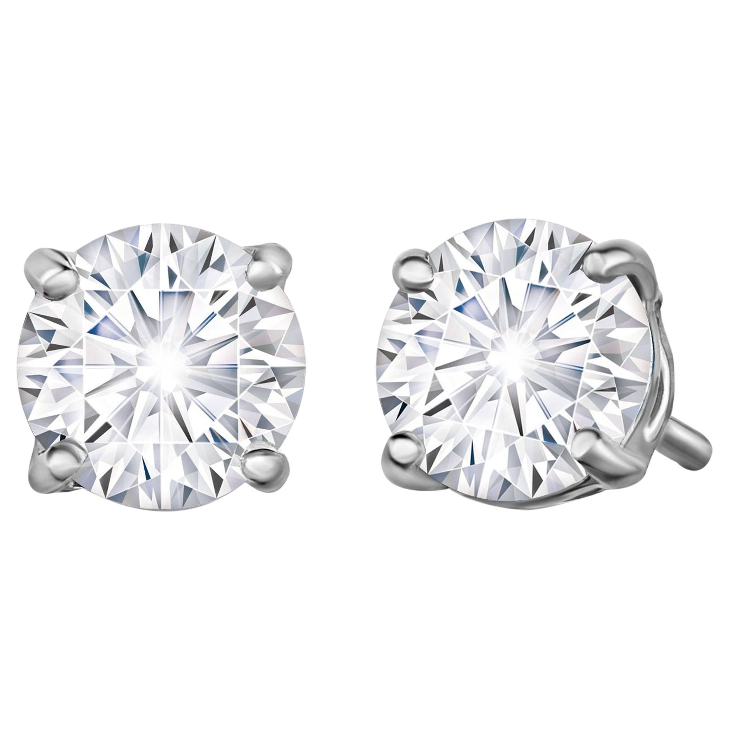 Marisa Perry 70 Points Forevermark Diamond Stud Earrings
