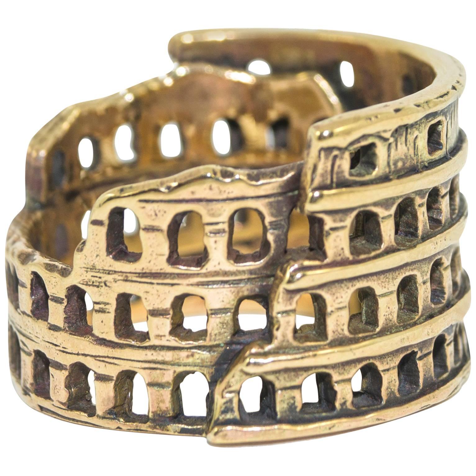 Zara Simon Gold Roma Ring For Sale