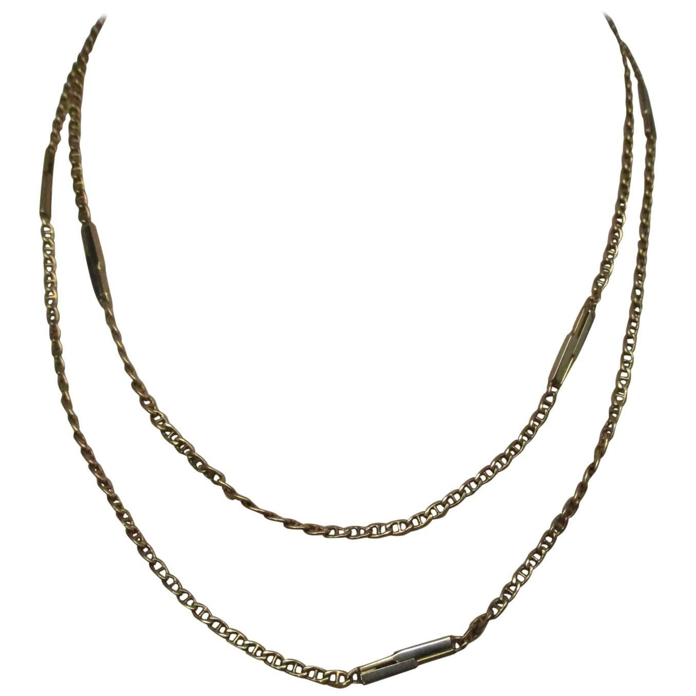 FRED Gold Link Chain