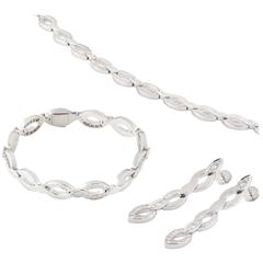 Cartier Daidea Diamond white gold Jewelry Suite 9