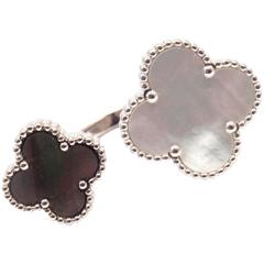 Van Cleef & Arpels Magic Alhambra Between Finger Mother-of-Pearl White Gold Ring