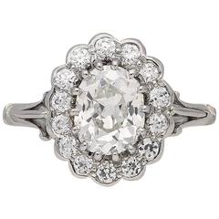 Edwardian Diamond Coronet Cluster Ring, circa 1910 6