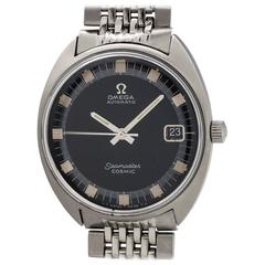 Retro Omega Stainless Steel Seamaster Cosmic Automatic Wristwatch, circa 1970