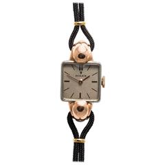 Rolex Ladies Rose Gold Stainless Steel Wristwatch, circa 1940s 9