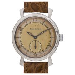 Vintage Jaeger-LeCoultre Dress Model Manual Wind Wristwatch, circa 1940s