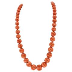 Luise Gold Coral Necklace 1