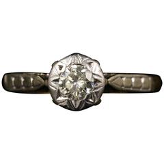 Antique Edwardian Diamond Engagement Ring, circa 1910 5