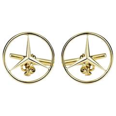 Mercedes Benz Emblem Cufflinks 5