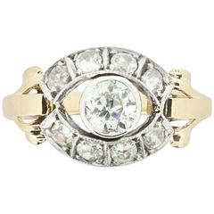 Edwardian Diamond Cluster Ring, circa 1900s 10