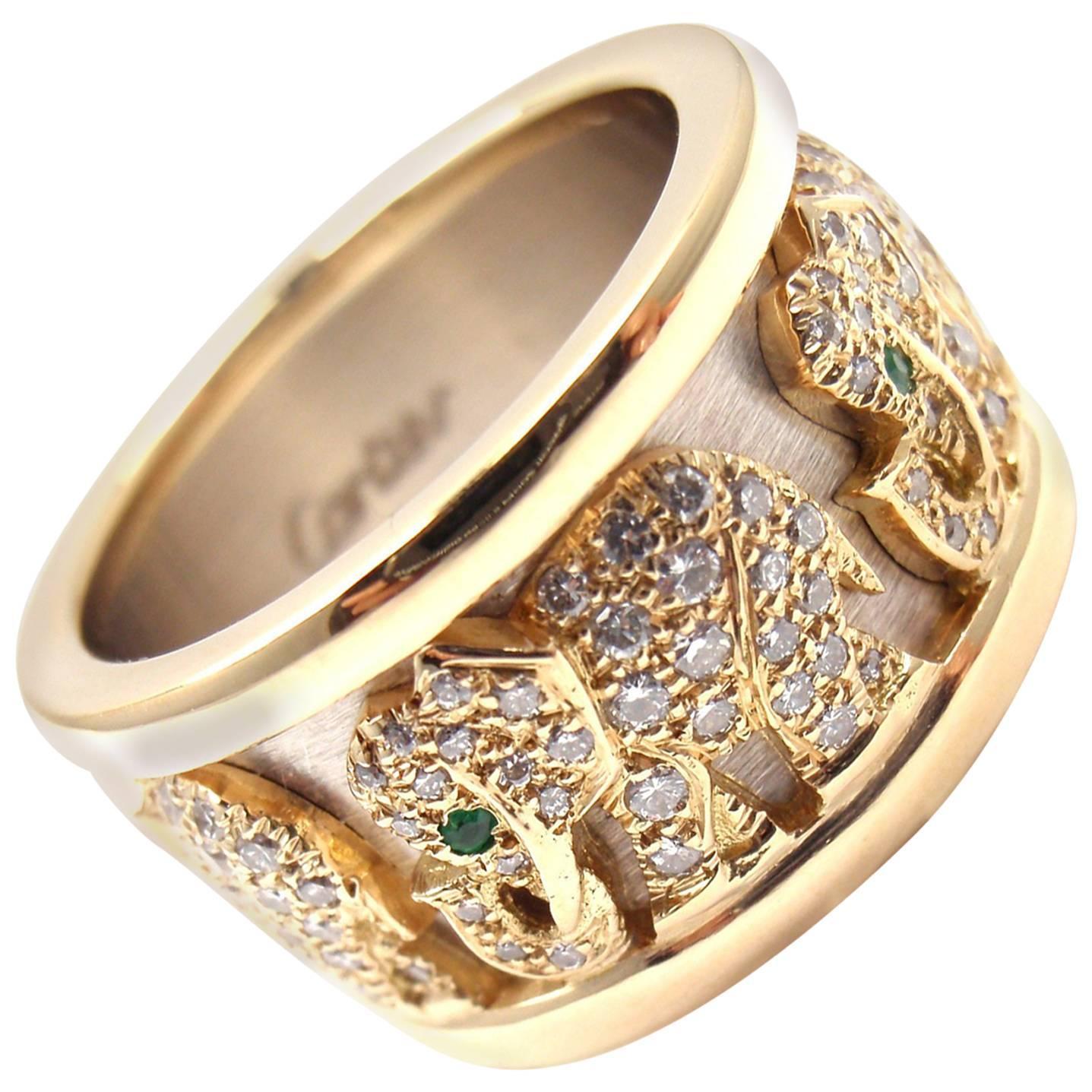 cartier elephant ring