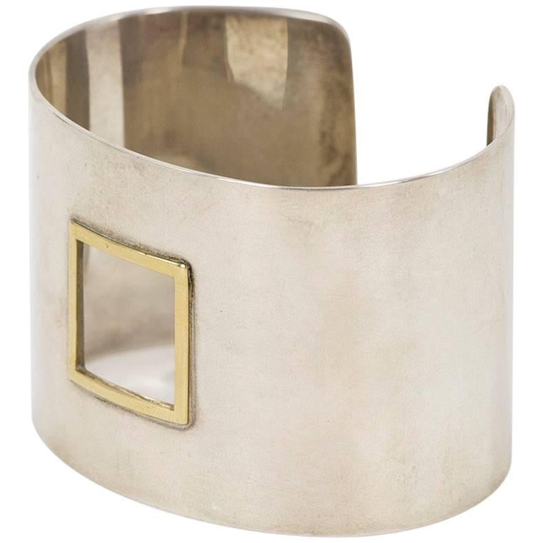Silver Bracelet by James Rivière, Italy, 2000 For Sale