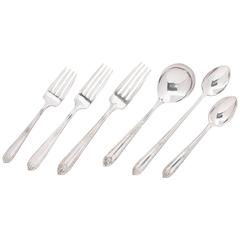 Della Robbia, Alvin Sterling Silver Set 6