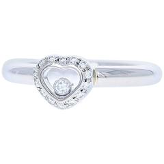 Chopard Happy Diamonds White Gold Heart Ring