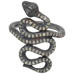 Diamond Snake Ring