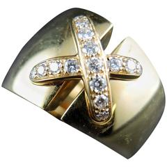 Chaumet "Liens" Ring in Yellow Gold, Diamonds