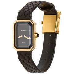 Chanel Ladies Yellow Gold Quartz Wristwatch 10