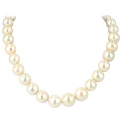 Freshwater Edison Pearl Necklace 14k Gold 