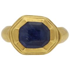 Tudor Sapphire Ring, circa 16th Century 2