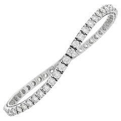 9.43ct Carat Brilliant Cut Diamond Tennis Bracelet