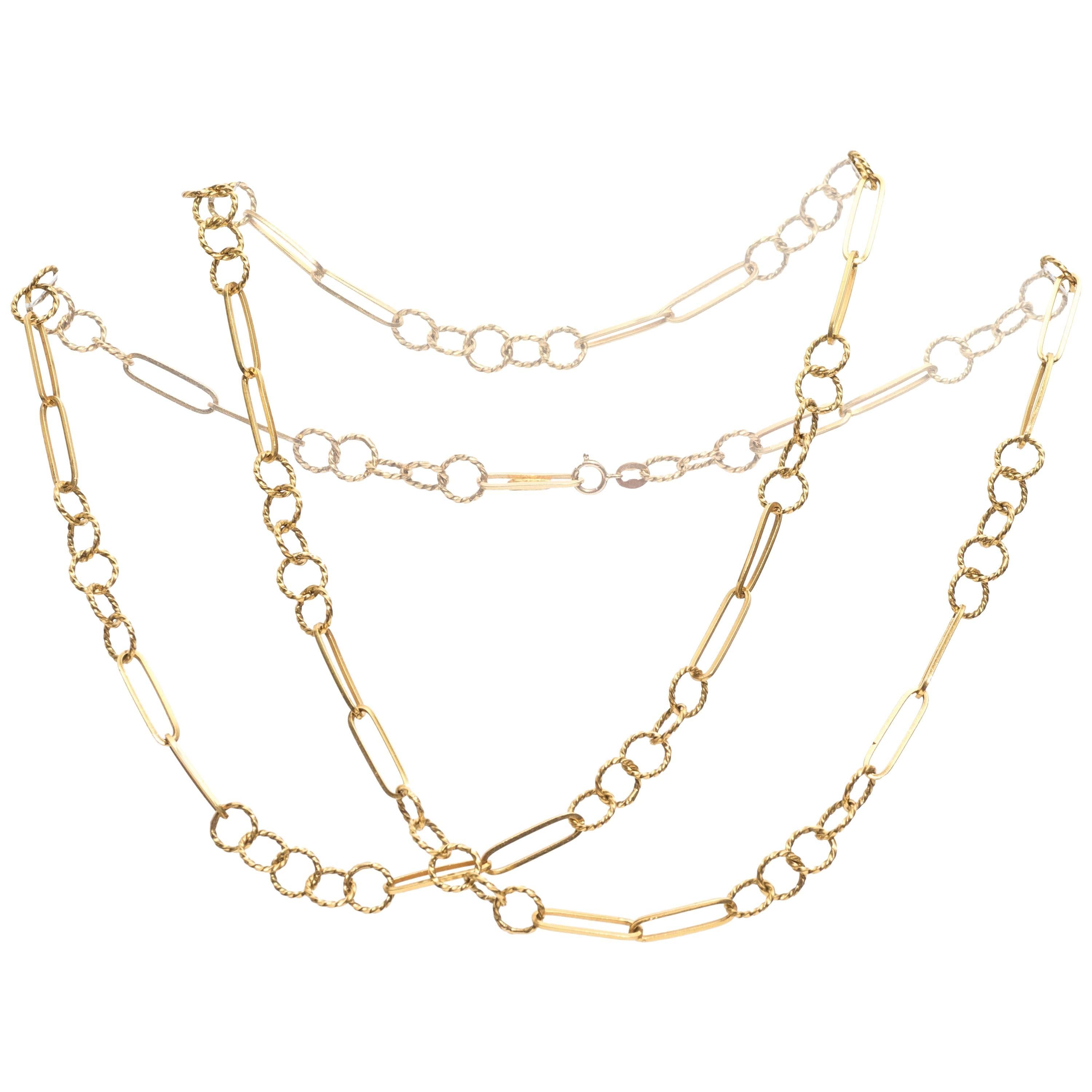 1950s Tiffany & Co. Gold Necklace