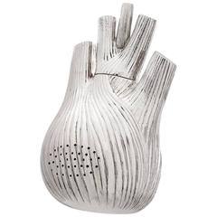 Missiaglia Sterling Silver Fennel Salt Shaker