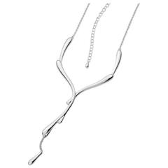 Lucy Quartermaine Sterling Silver Dripping Necklace