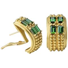 Kieselstein-Cord Tourmaline Gold Earrings 1