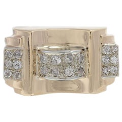 Diamant Gelbgold Fashion Ring