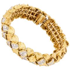 Hammerman Bros. 18 Karat Diamond Bracelet 3