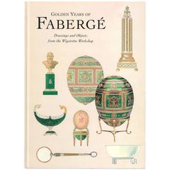 Antique "Golden Years of Faberge - Drawings and Objects from the Wigstrom Workshop" Book