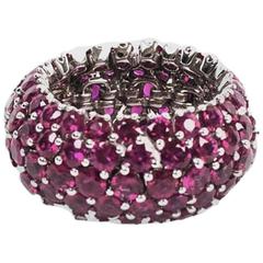 Ruby White Gold Ring by Opera, Italian Attitude