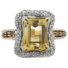 Topaz Diamond Fashion Ring 11