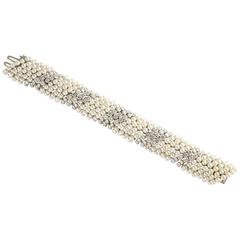 David Webb Pearl and Diamond Bracelet 5