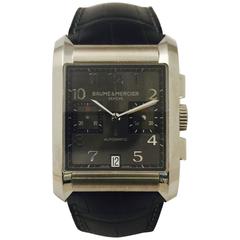 Baume & Mercier Stainless Steel Hampton Quartz Wristwatch