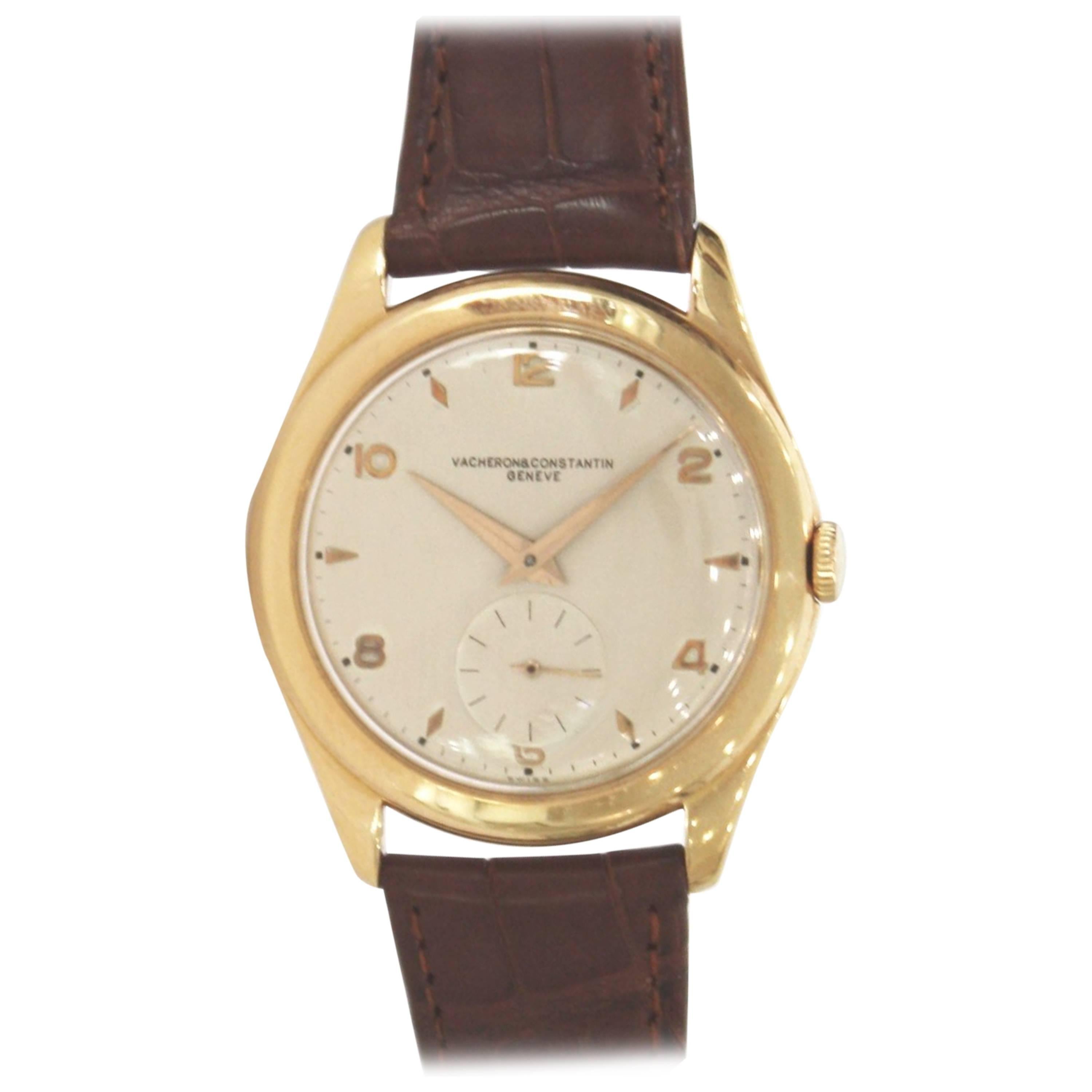 Vacheron & Constantin Rose Gold Jubilee Chronometer Manual Wind Wristwatch For Sale