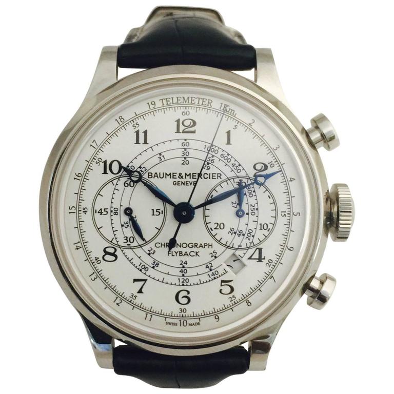baume mercier chronograph automatic