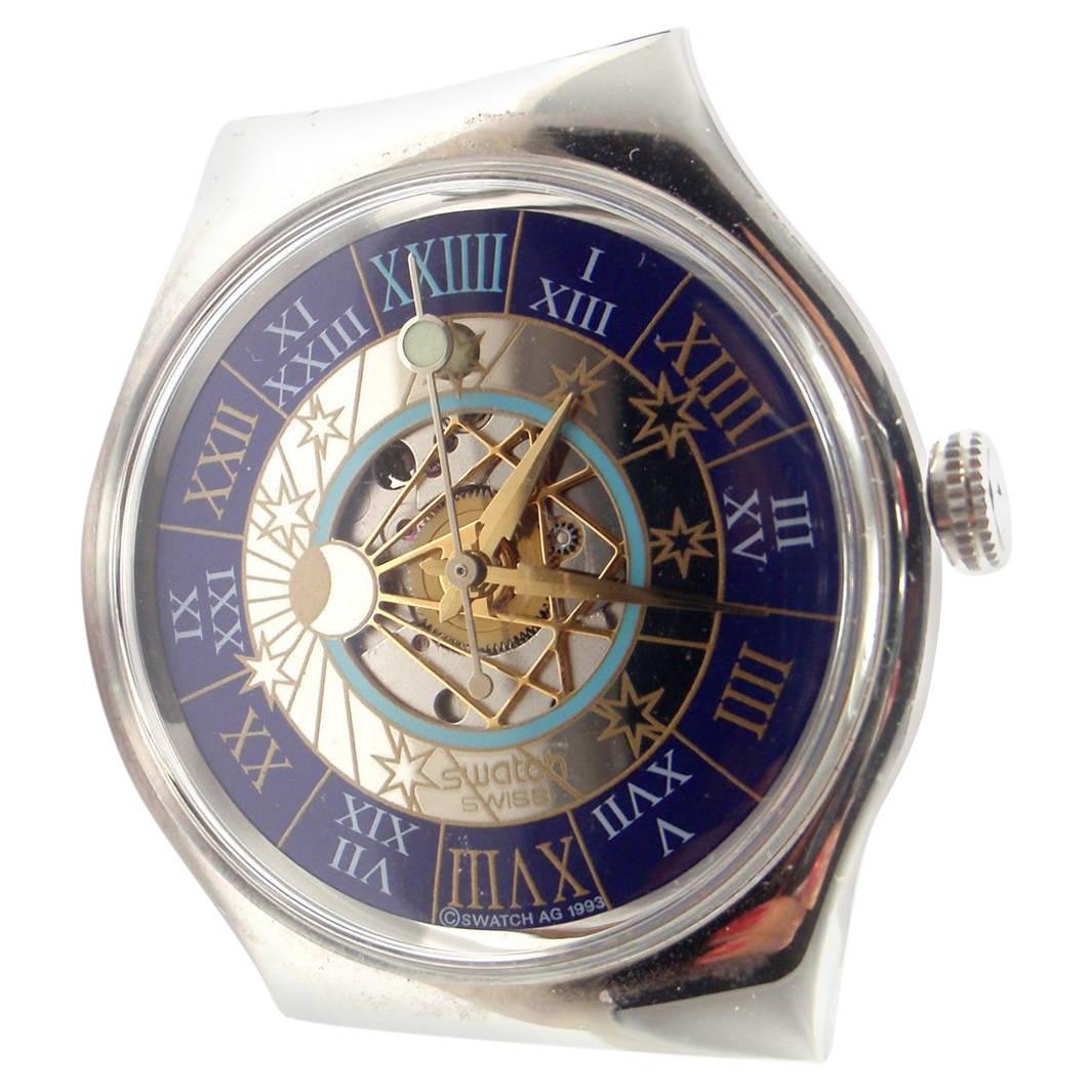 Swatch Platinum Tressor Magique Automatic Limited Edition Wristwatch