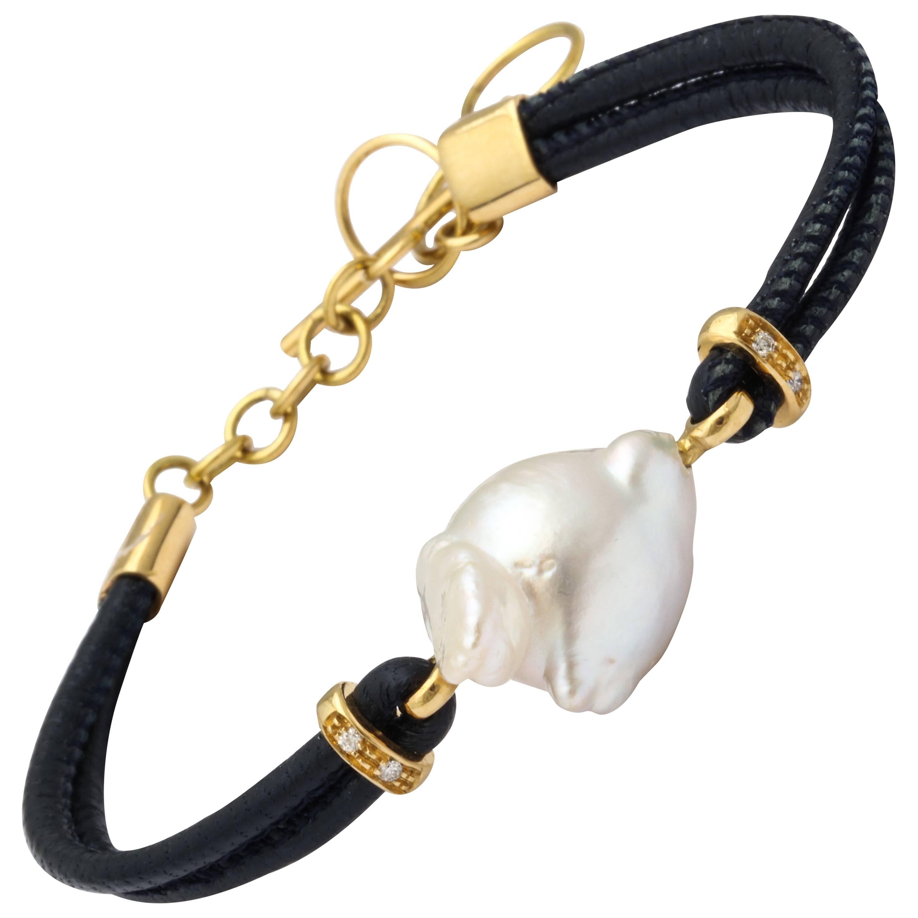 Faraone Mennella Freshwater Pearl Bracelet For Sale