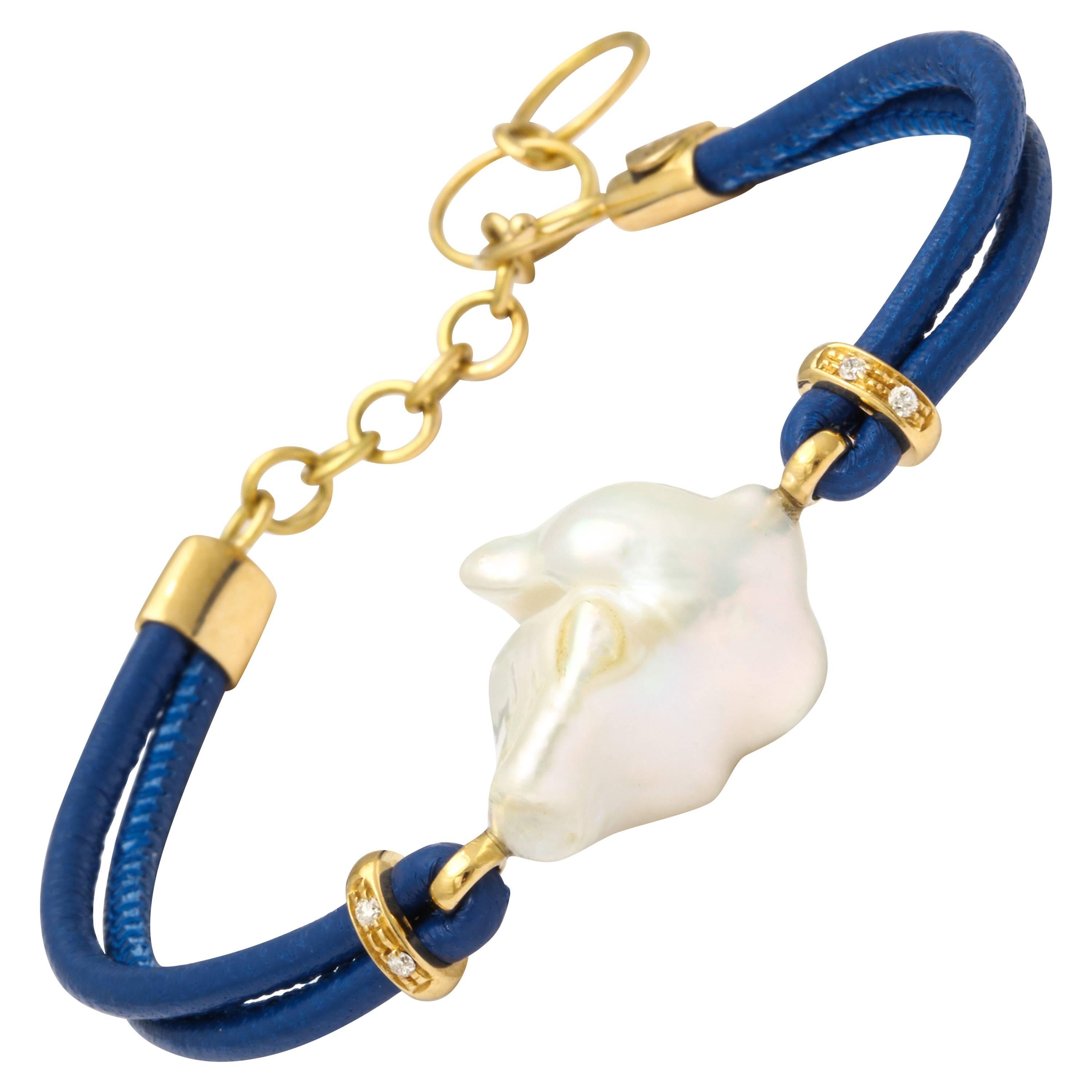 Faraone Mennella Freshwater Pearl Bracelet For Sale