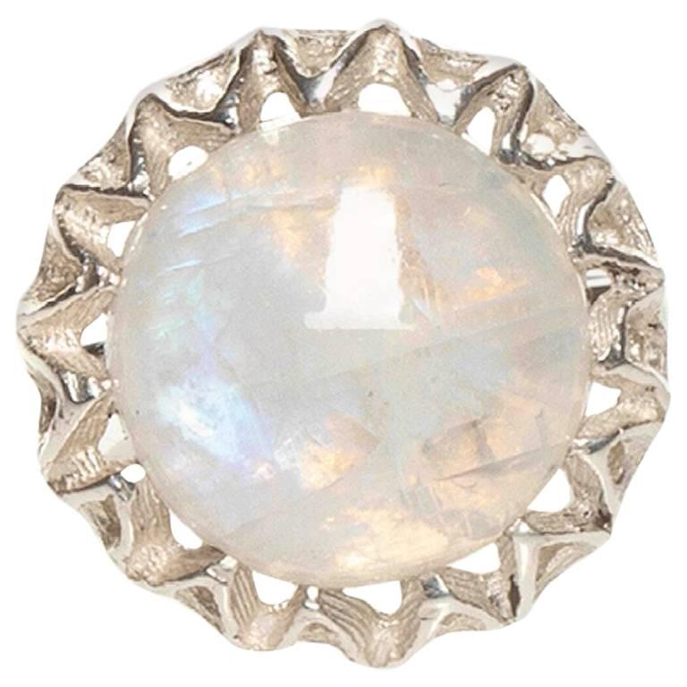 Fouché Moonstone Silver Ring