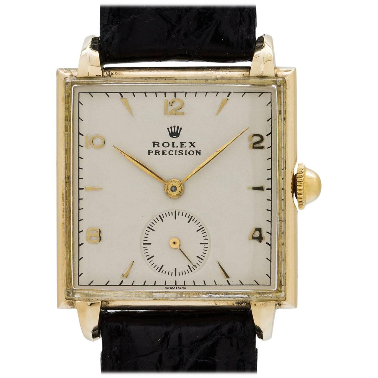 Rolex Dress Model Manual Wind Wristwatch, circa 1940s