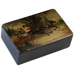 Russian Papier Mâché Box, 19th Century 5