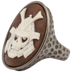 Amedeo "Skull Samurai" Cameo Ring